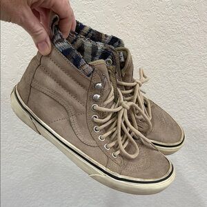 Vans Men's‎ Brown High-Top Sneakers